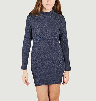 Augusta short dress with long sleeves
