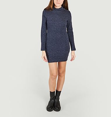 Augusta short dress with long sleeves