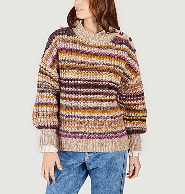 Nuza oversized striped sweater