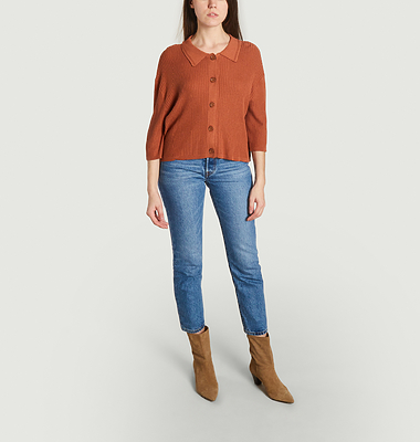 Gillo 3/4 sleeve loose fitting cardigan