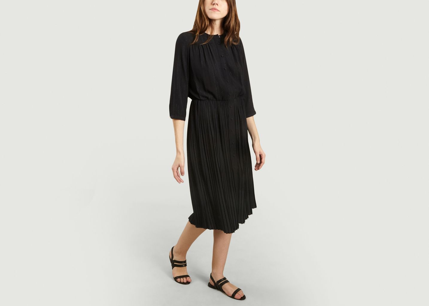 Robe Mi-Longue Plissée Alastoria - Sessun