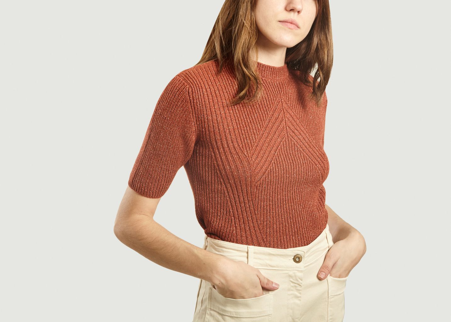 Pull Court Maille Jane - Sessun