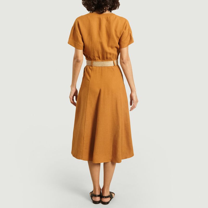 Robe ceinturée Cala Rafia - Sessun