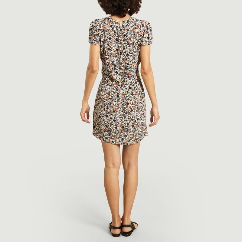 Robe motif fleuri Wax Koko - Sessun