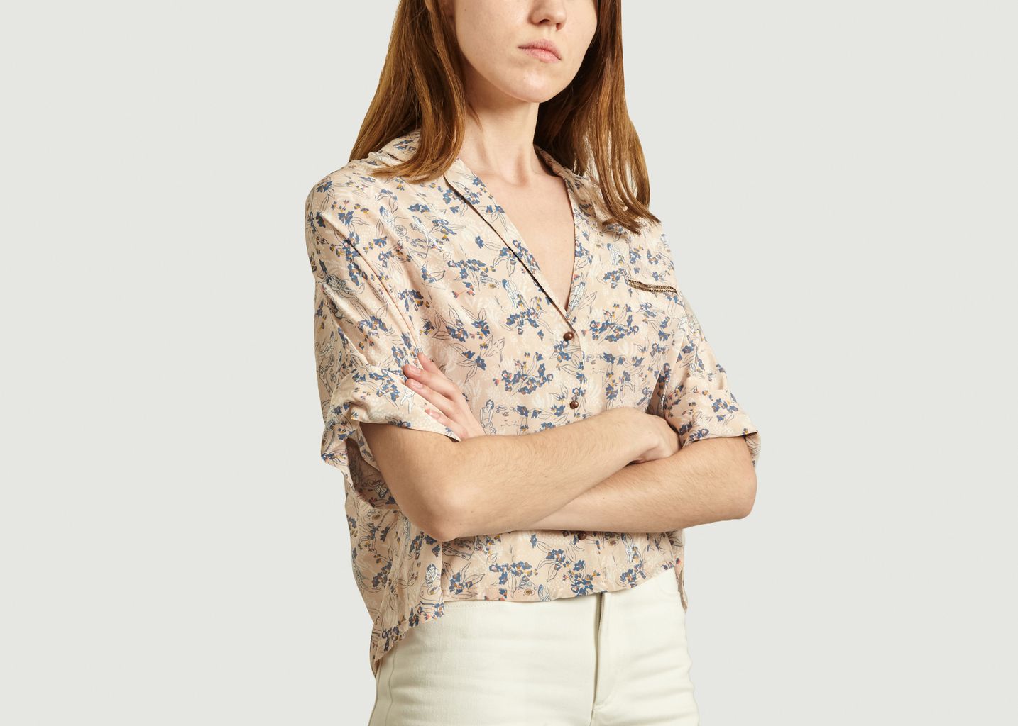 Blouse Manches Courtes Tempera - Sessun