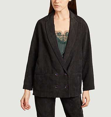 Blazer oversize en velours côtelé Alta H