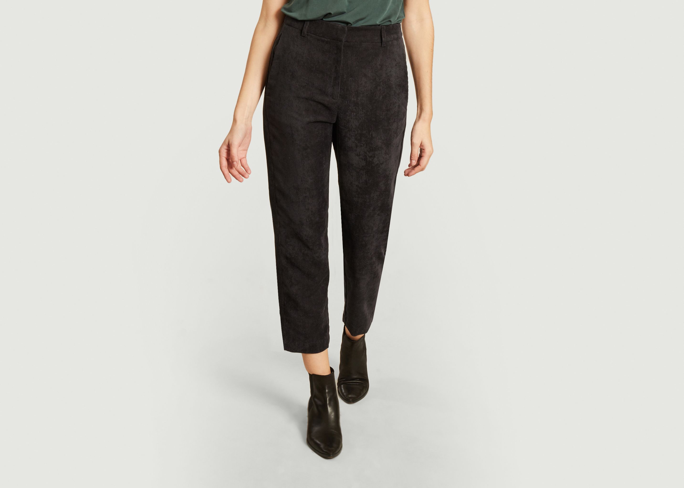 Pantalon Princess H Bleu Marine Sessùn | L’Exception