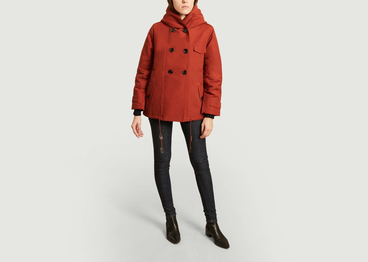 Parka courte à capuche Sandison - Sessun