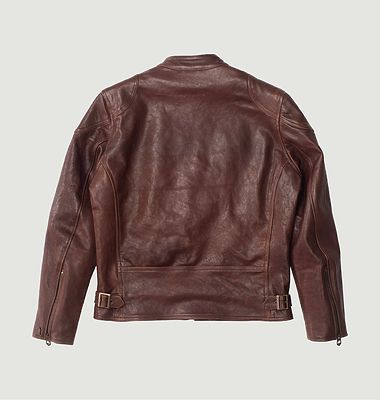 Café Racer Leather Jacket