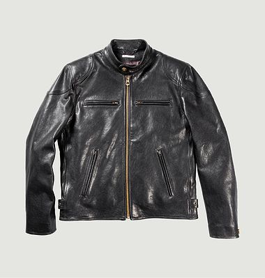 Café Racer Leather Jacket
