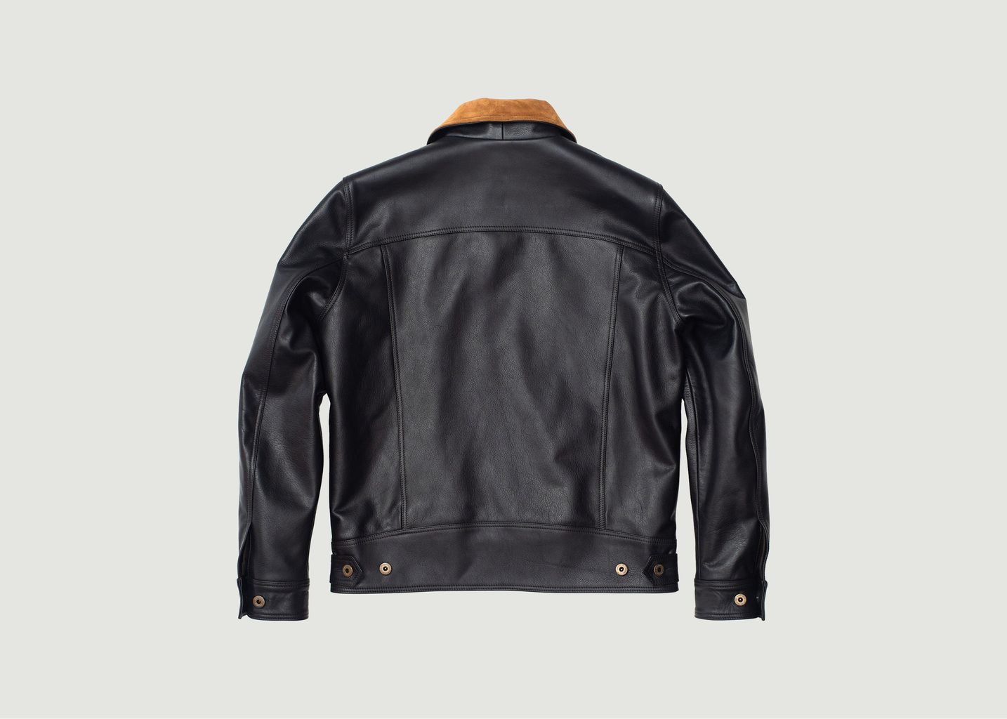 Terracotta Ranch Leather Jacket - Shangri-La Heritage