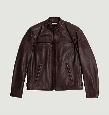 Testa di Moro Leather Jacket