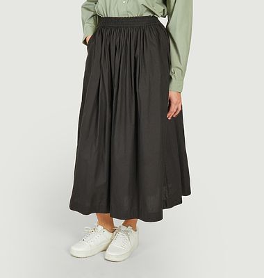Organic cotton midi skirt Dagny