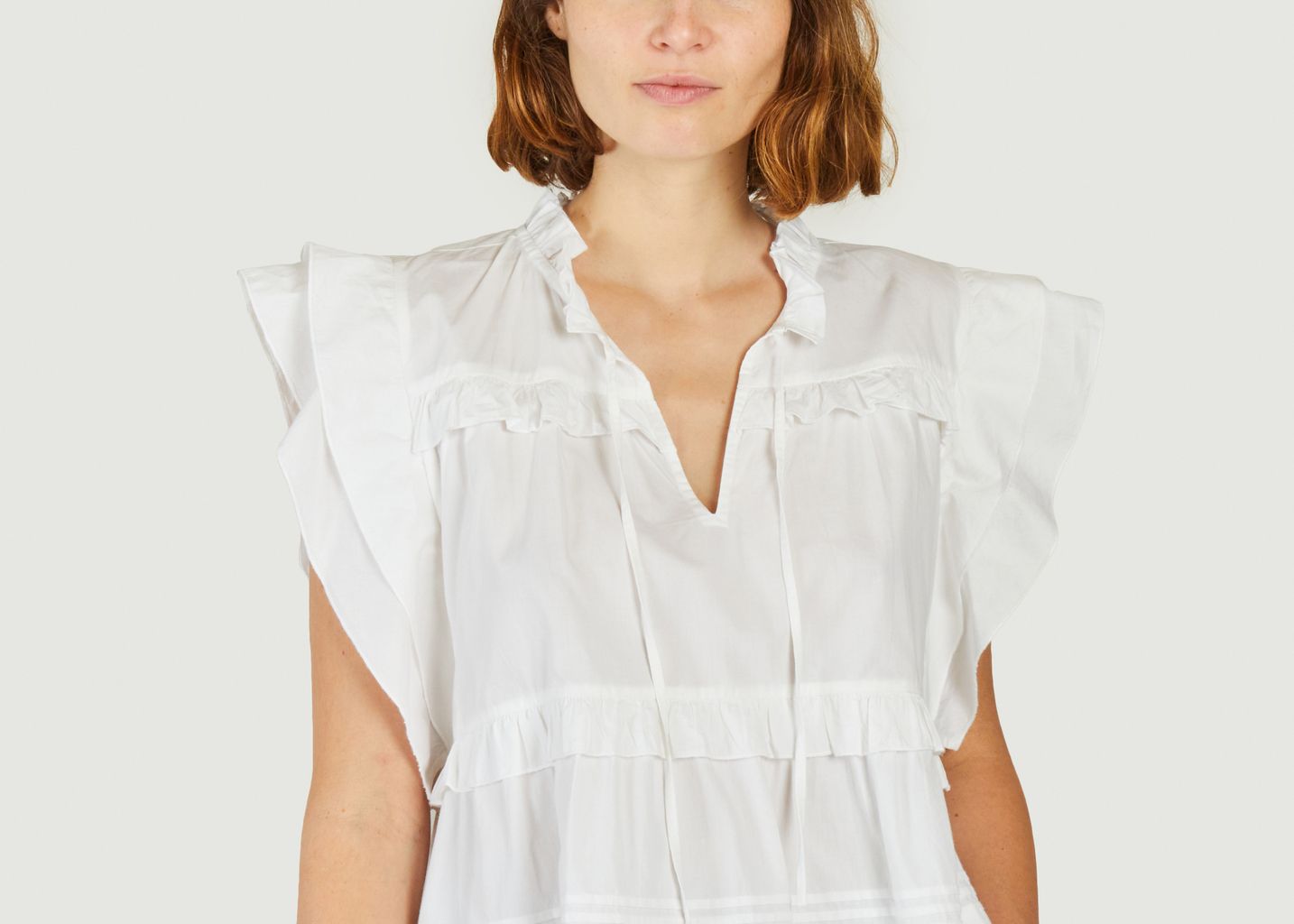 Short-sleeved blouse - Skall Studio