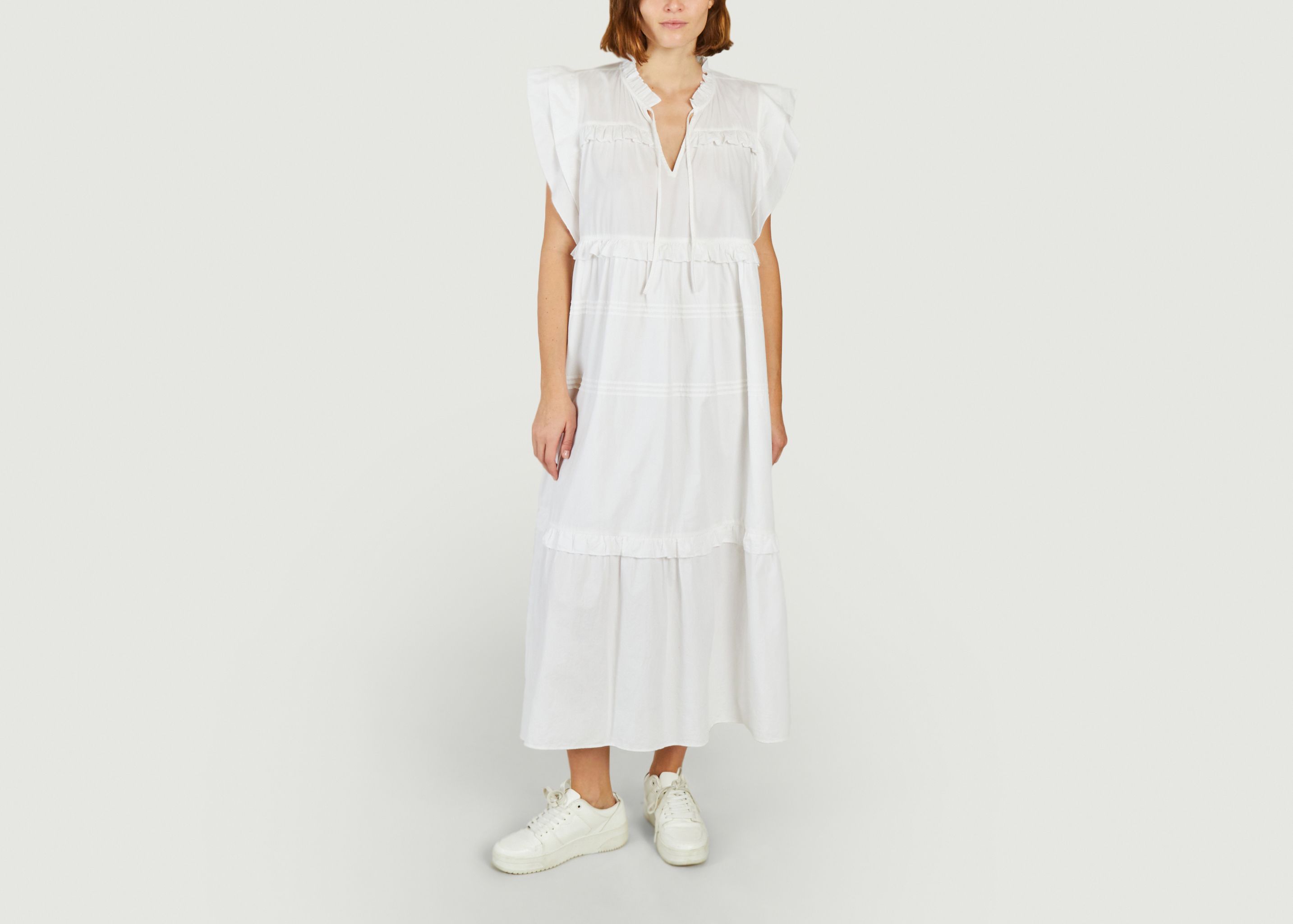 Clover organic cotton maxi dress - Skall Studio
