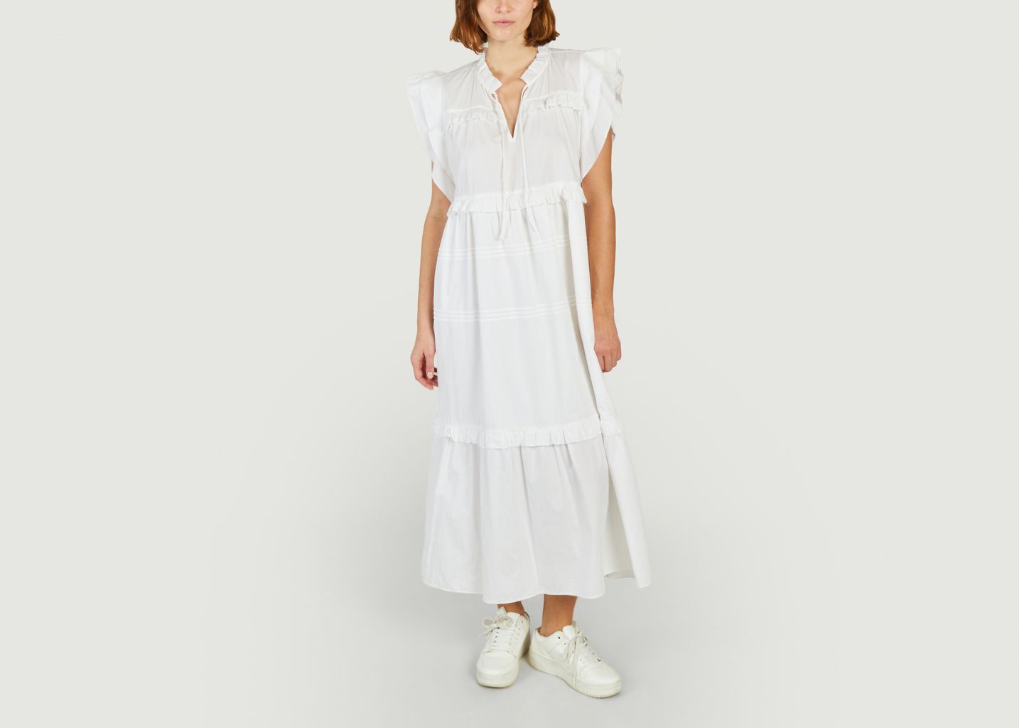 Clover organic cotton maxi dress - Skall Studio