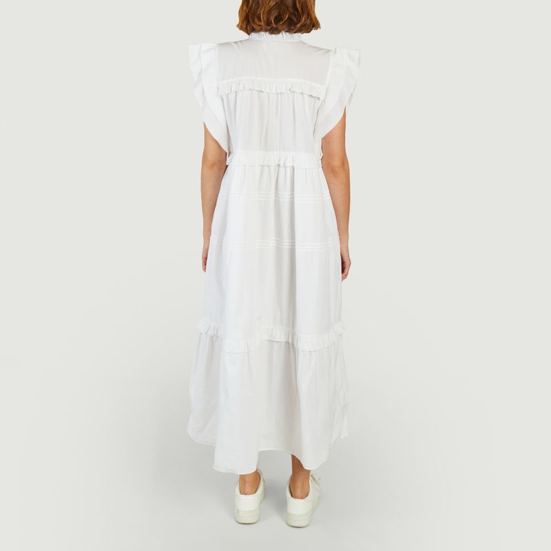 Robe longue en coton bio Clover - Skall Studio