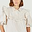 matière Ipani short-sleeve striped blouse - Skall Studio
