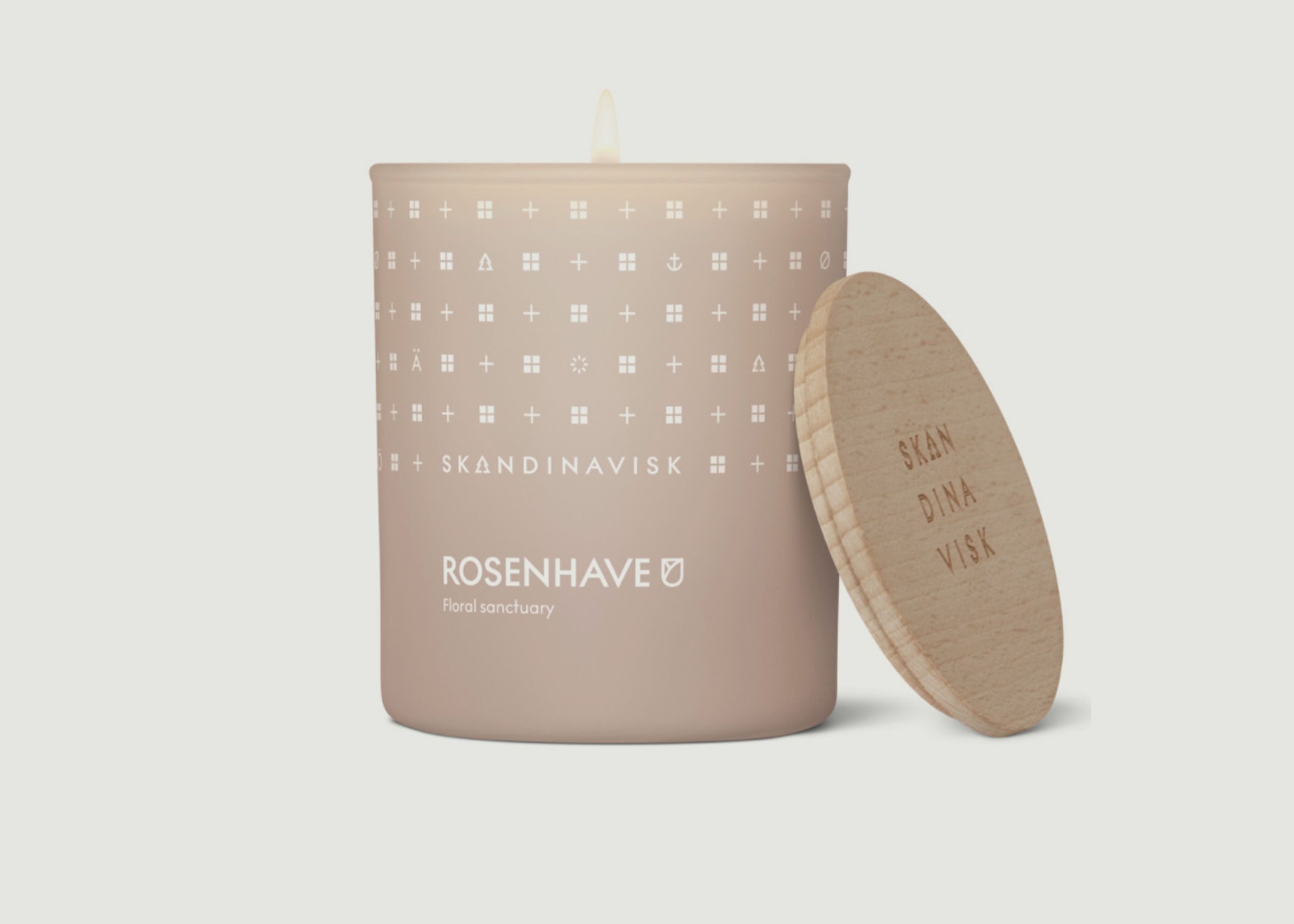 Rosenhave scented candle - Skandinavisk