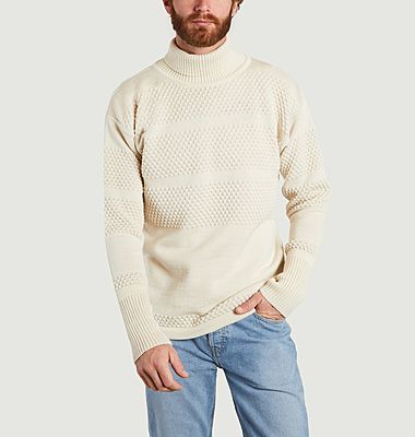 Fisherman turtleneck sweater 