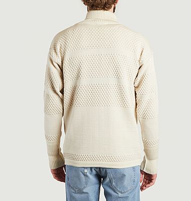 Fisherman turtleneck sweater 
