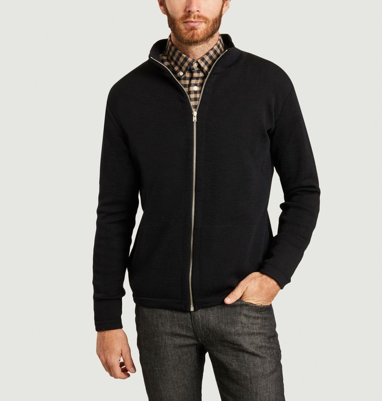 Naval zipped sweatshirt