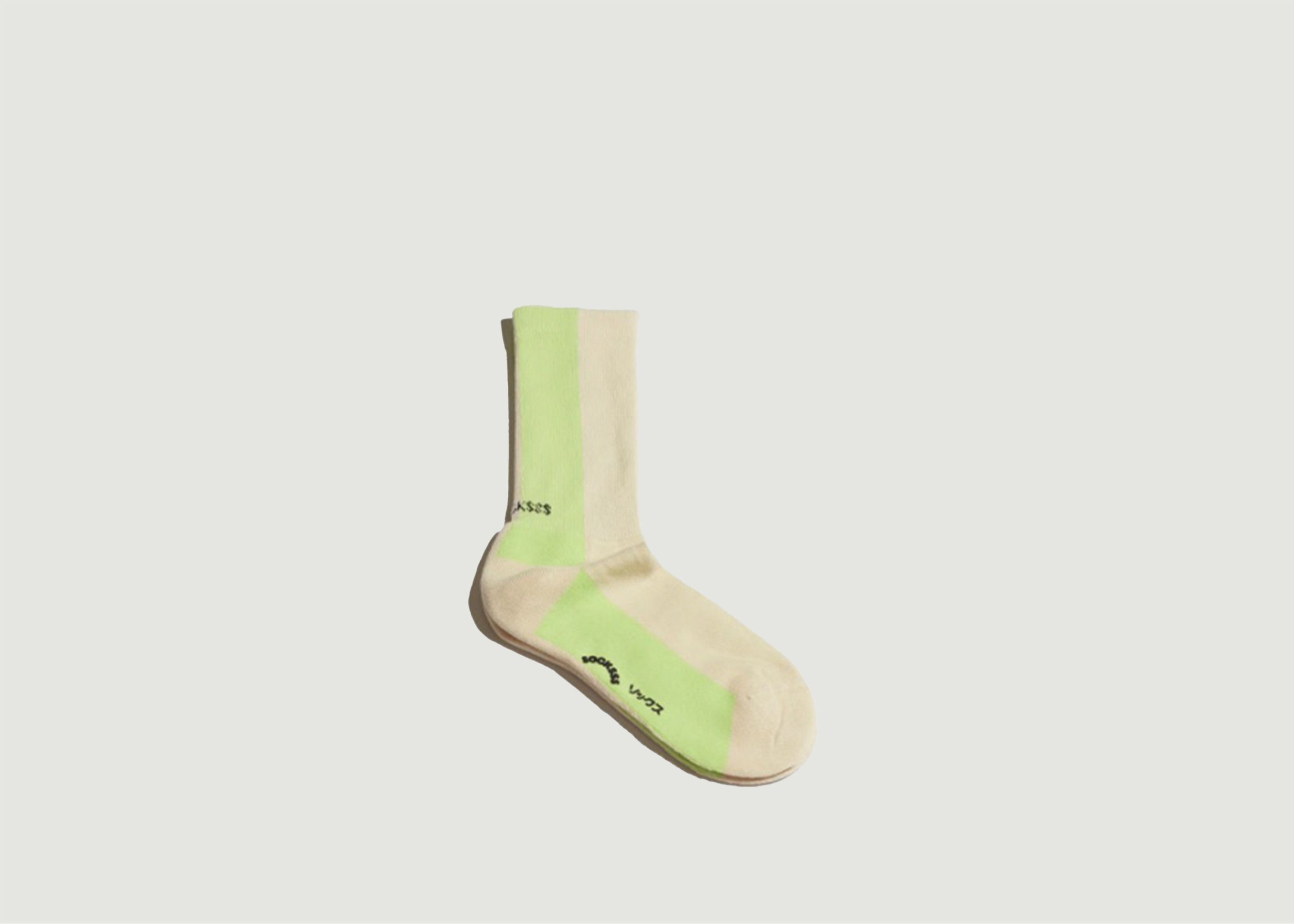 Chaussettes Limelight en coton biologique  - Socksss