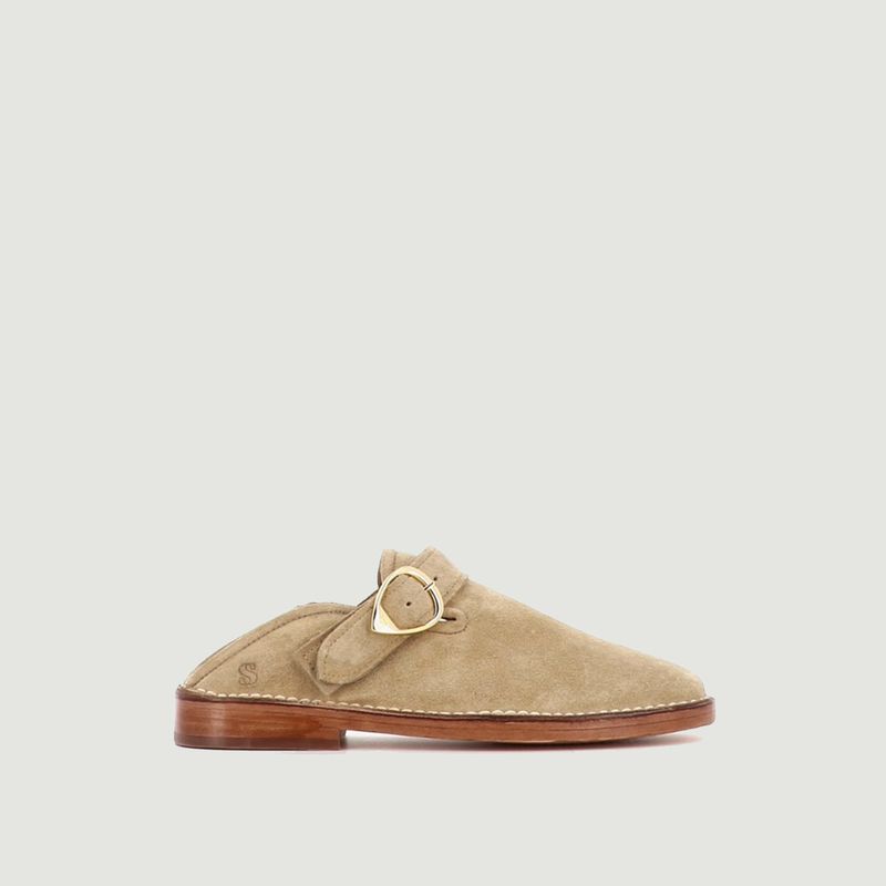 Slipper en cuir - Socque