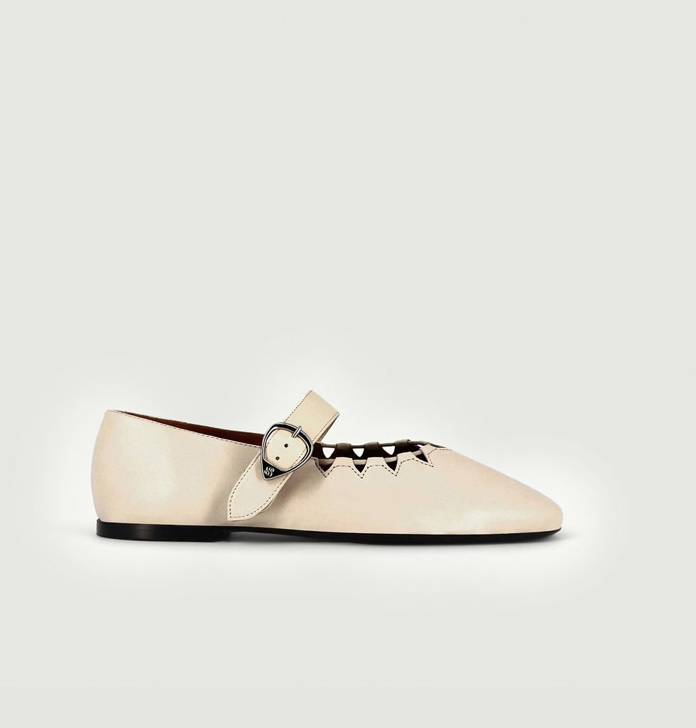 Ballerine Ginger Crème Socque L'Exception