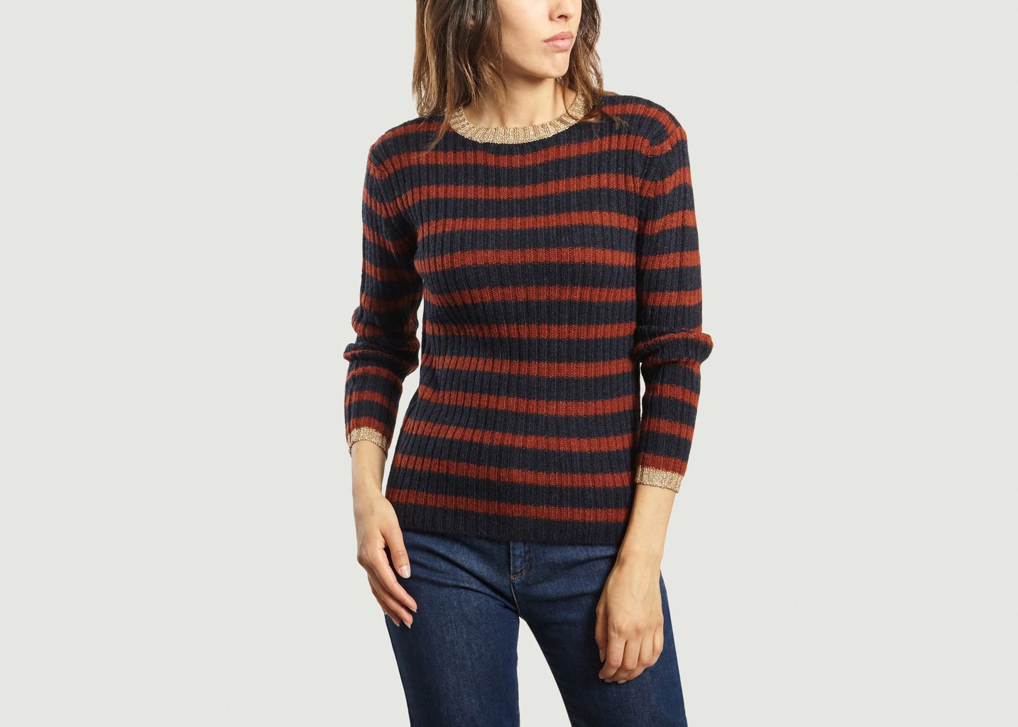 Multicolore Pull Rayé Soeur L'exception Eddy gYOqYU