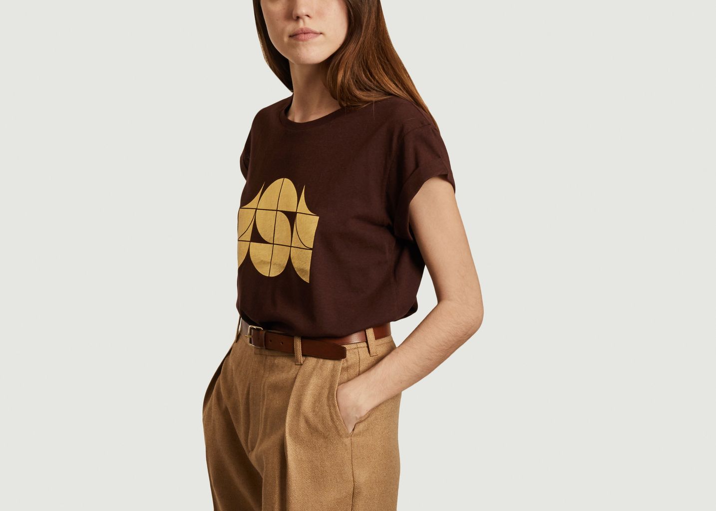 T-shirt en coton et lin Valentin - Soeur
