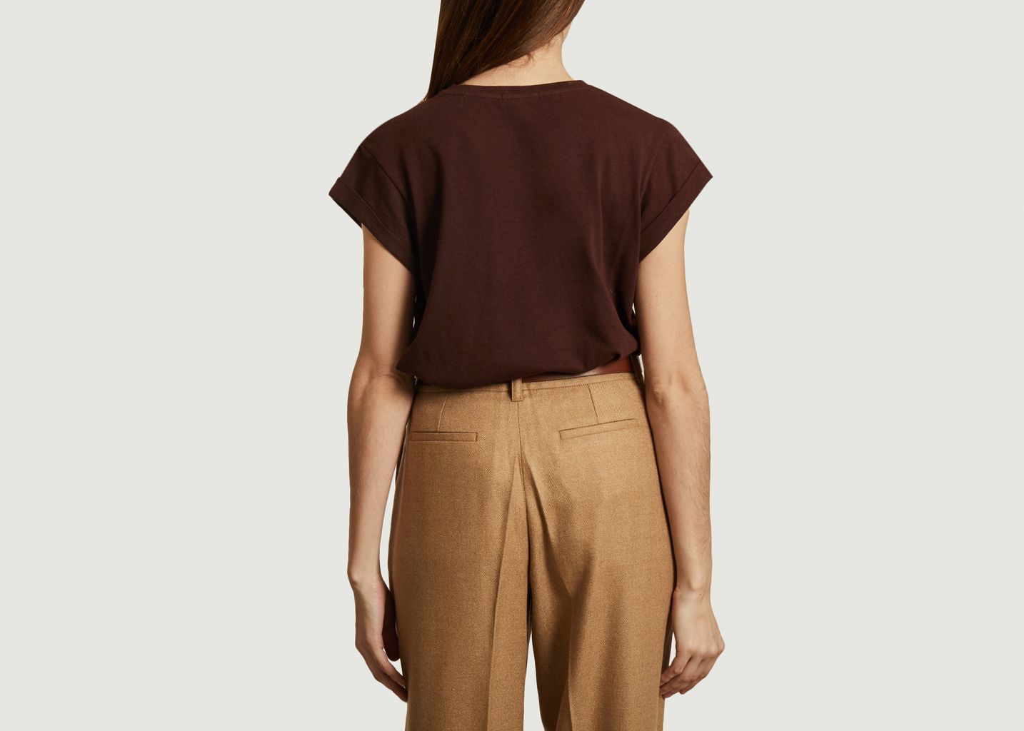 T-shirt en coton et lin Valentin - Soeur