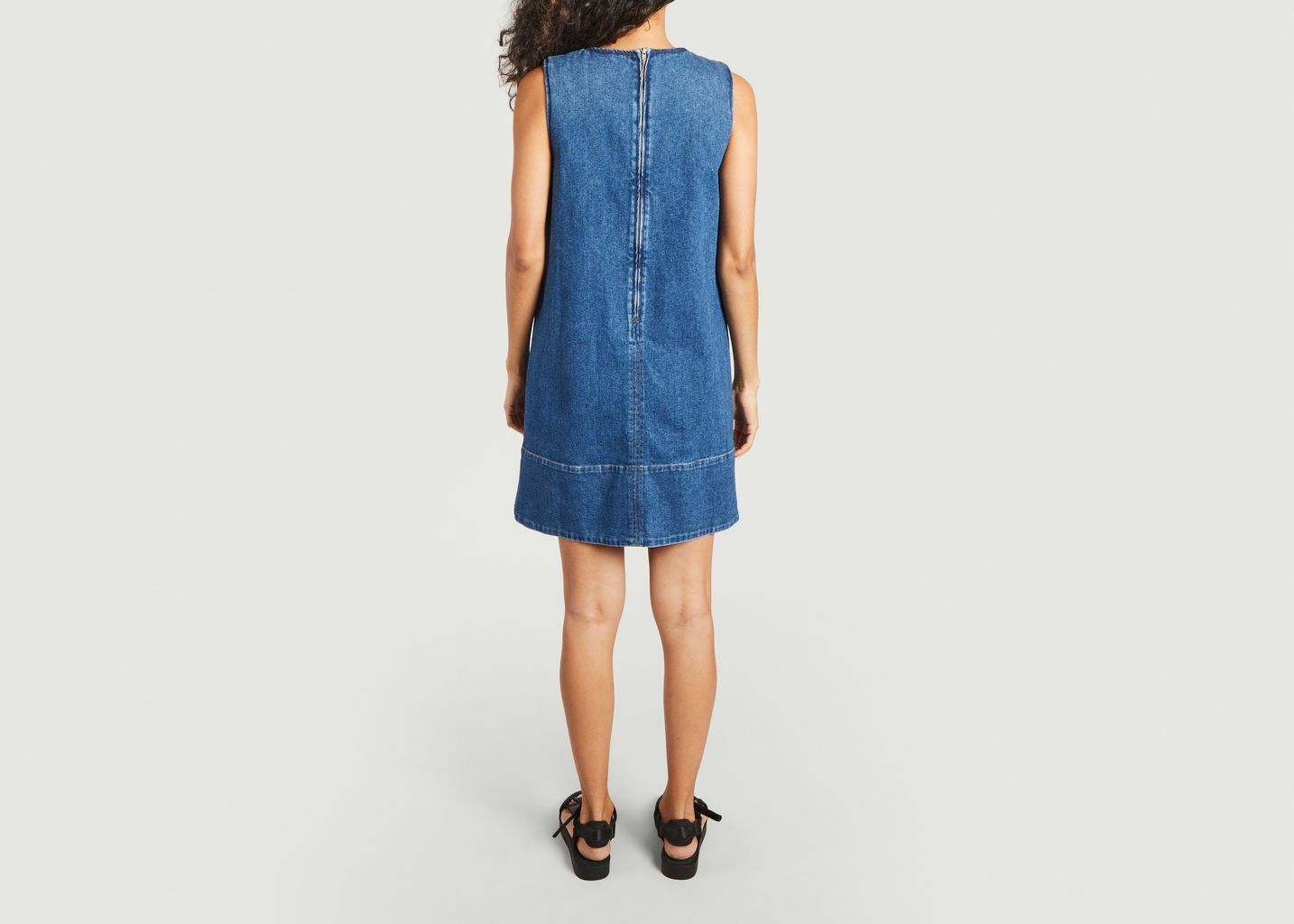 Robe en denim sans manche Mitsouko - Soeur