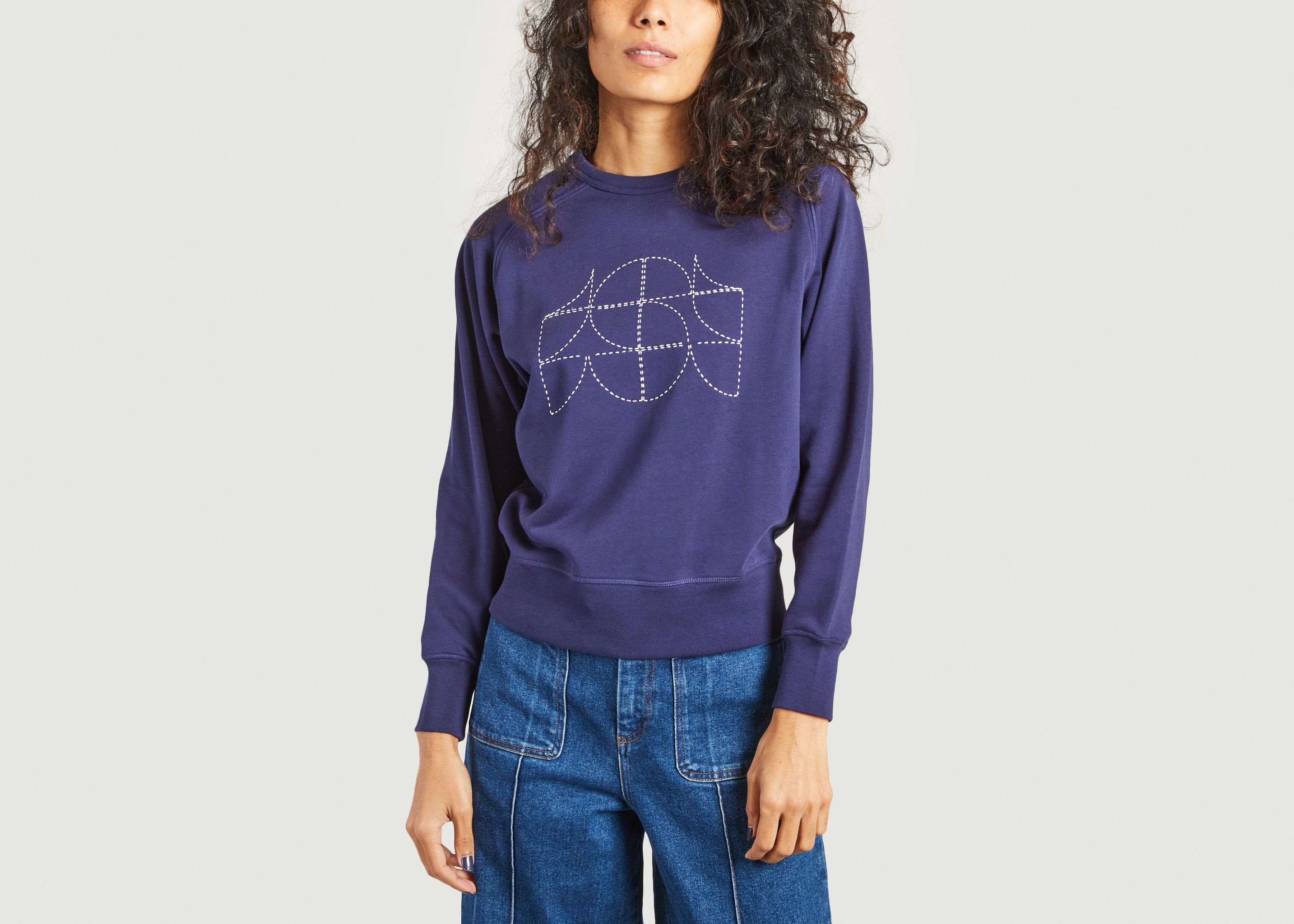 Embroidered sweatshirt Pascal - Soeur