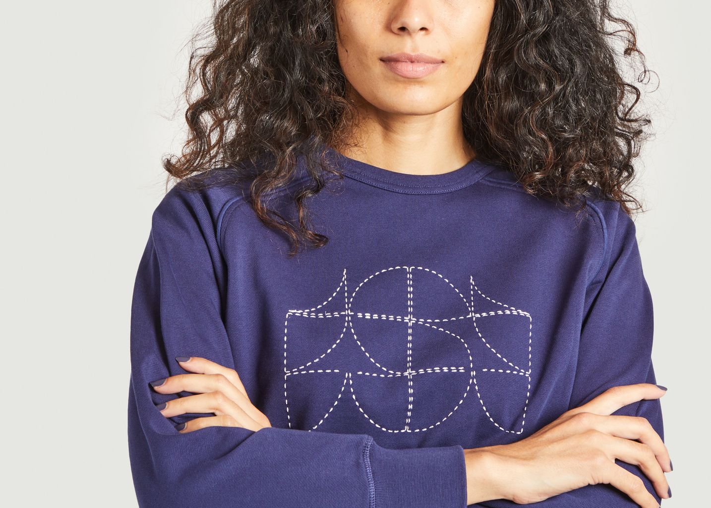 Embroidered sweatshirt Pascal - Soeur