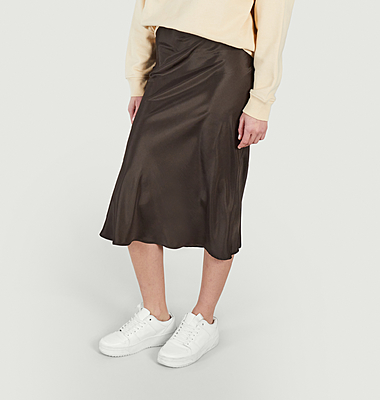 Jupe Fever en satin