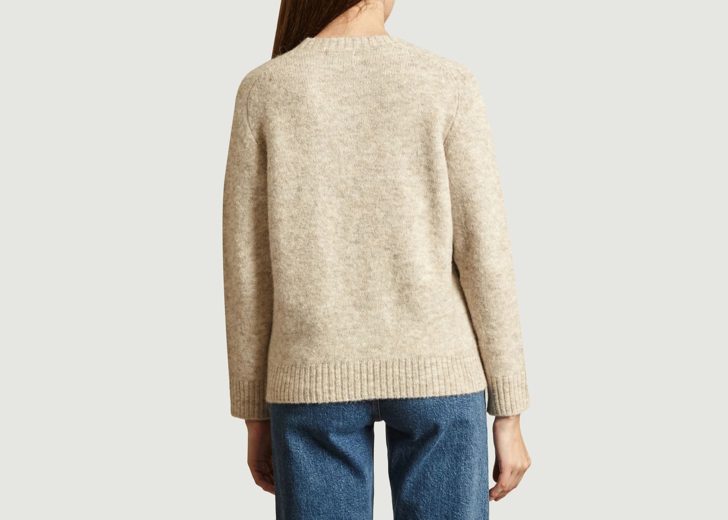 Love jacquard sweater - Soeur