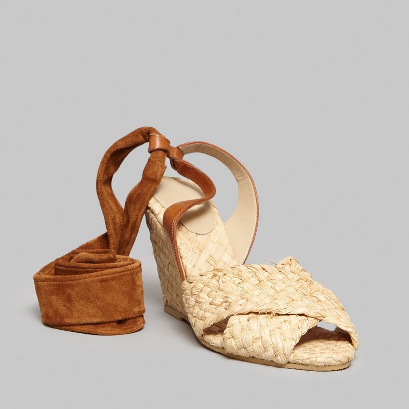 Straw Sandals - Sonia By