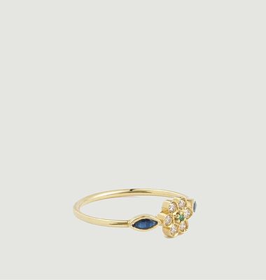 Miniflower 1 Blue ring