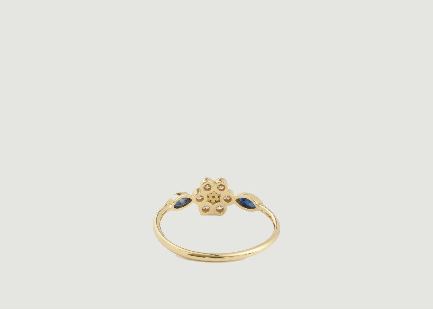 Miniflower 1 Blue ring - Sophie d'Agon