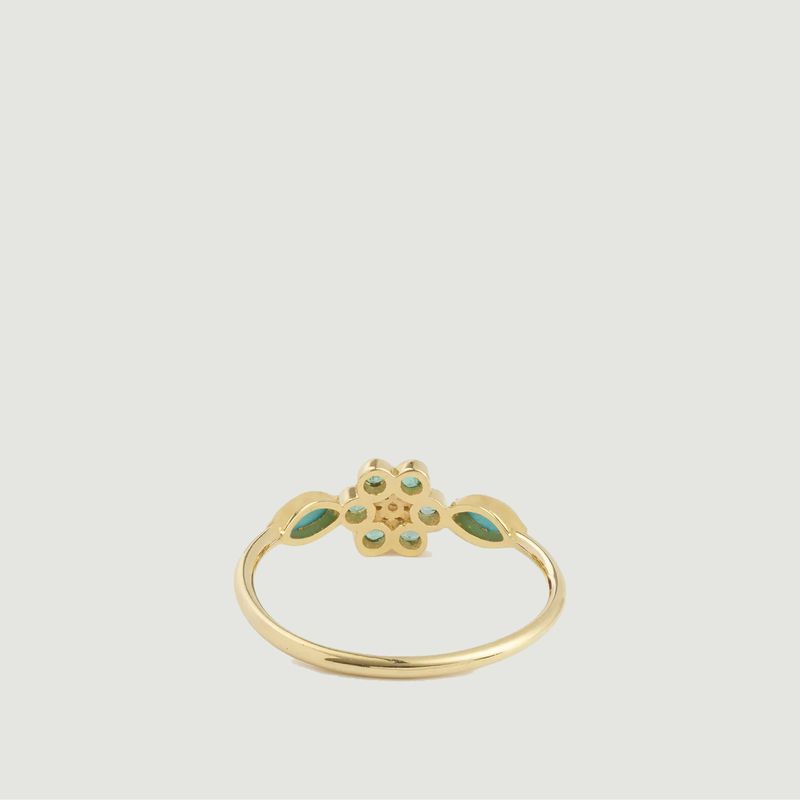 Miniflower 1 Turquoise ring - Sophie d'Agon