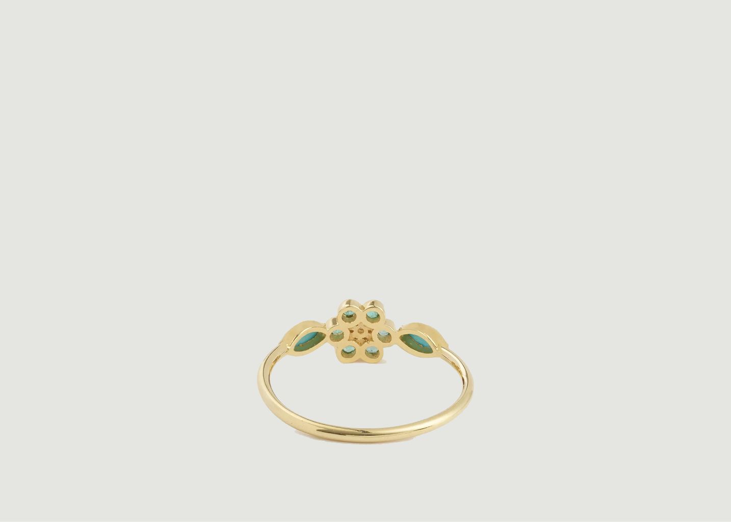 Miniflower 1 Turquoise ring - Sophie d'Agon