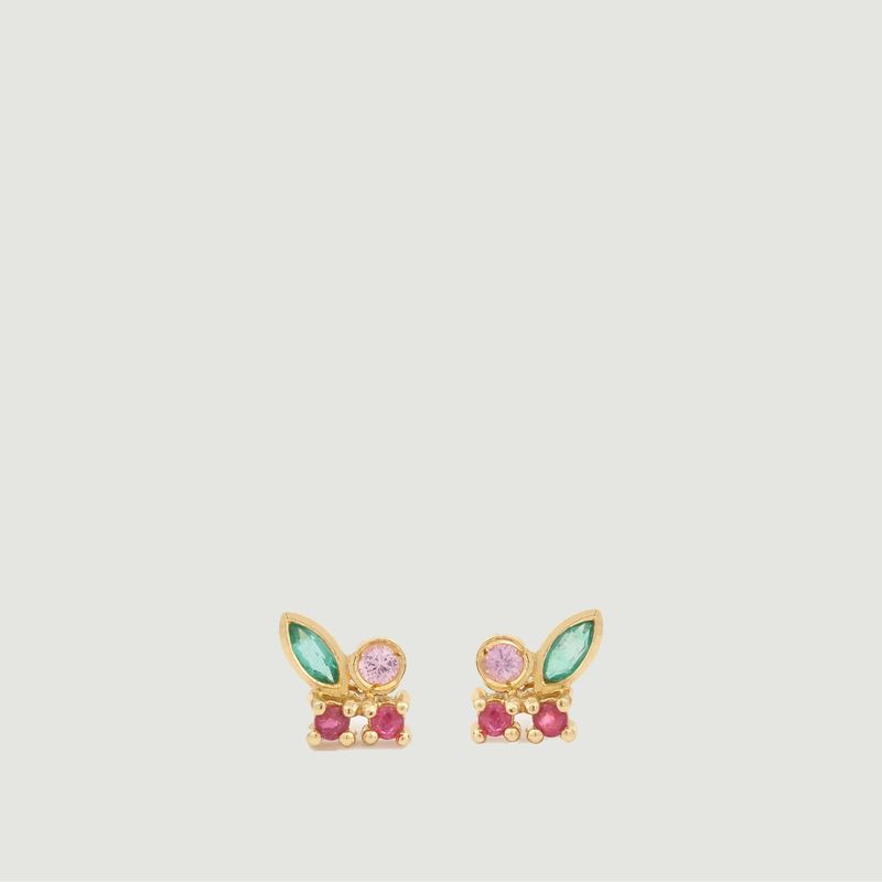 Camellia earrings - Sophie d'Agon