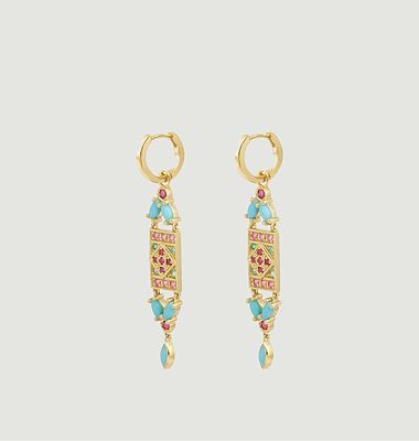 Ava 1 Turquoise earrings
