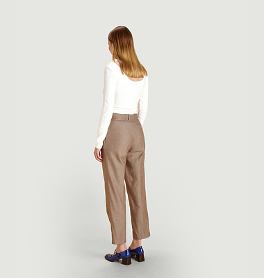 Le Pantalon Linen Femme