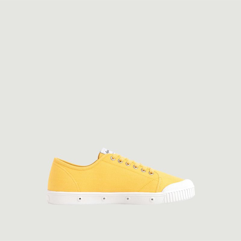 Low top sneakers in organic cotton canvas G2 - Spring Court