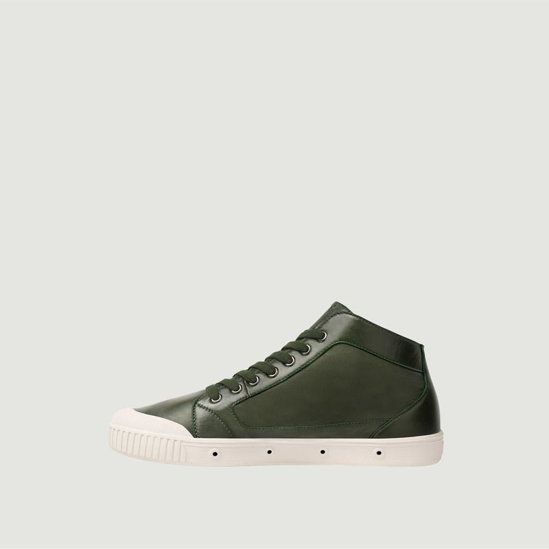 M2 lambskin leather high top sneakers - Spring Court