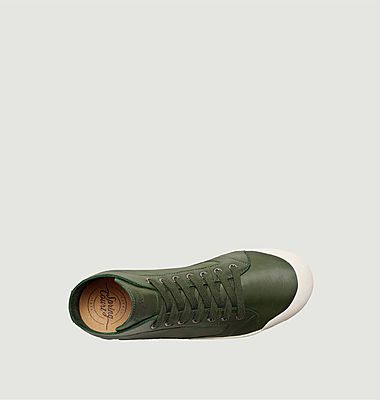 Sneakers montantes en cuir d'agneau M2