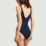Aman swimsuit in Abysse one piece triangle - Statice