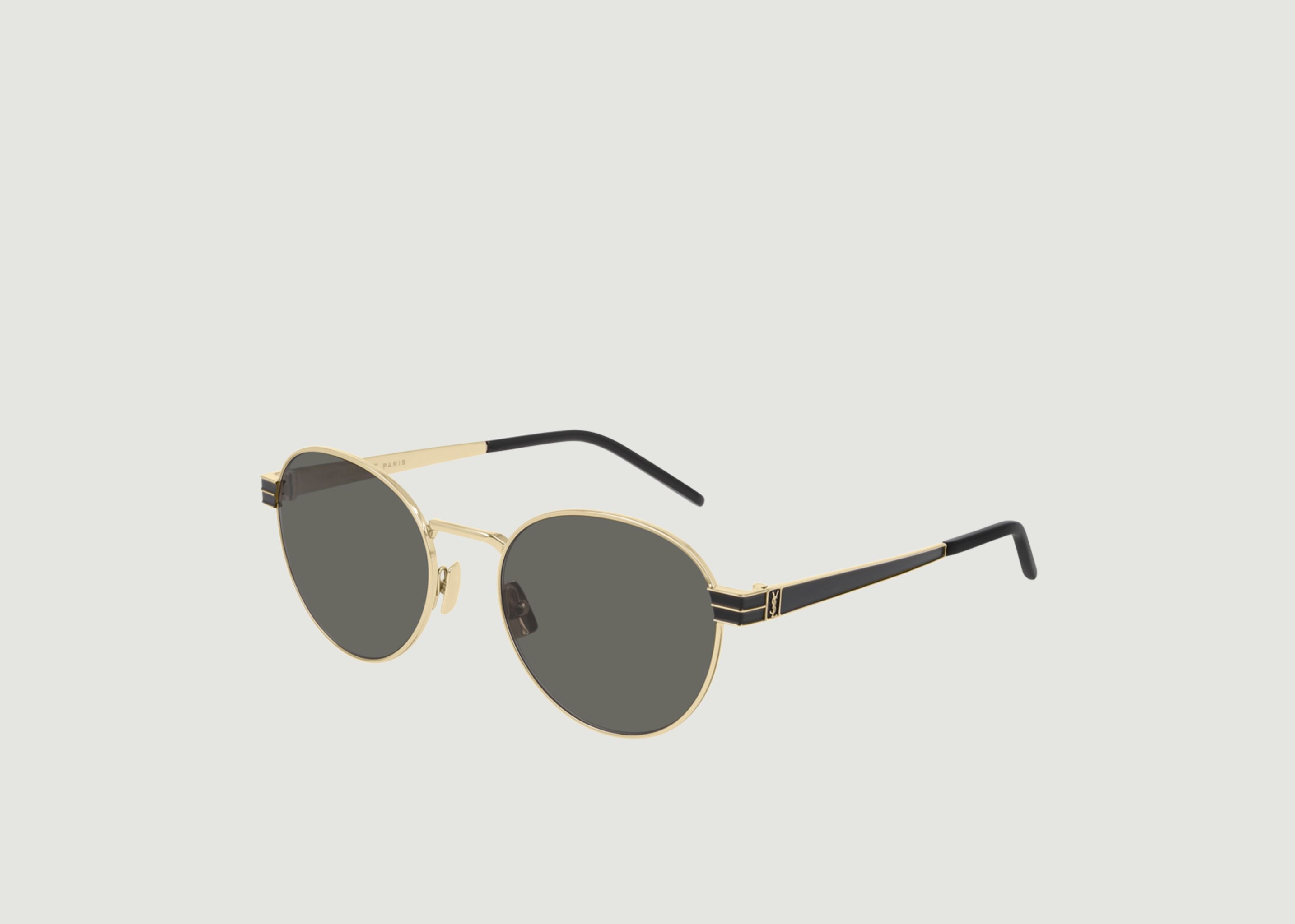 Runde Sonnenbrille mit Monogramm - Saint Laurent